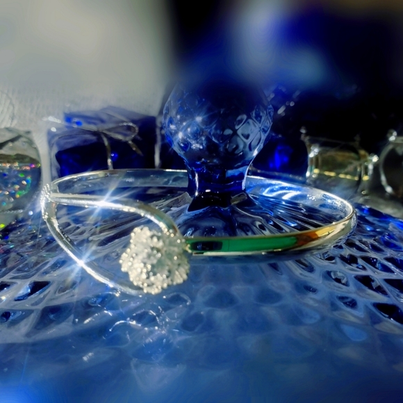 Sterling Silver Women's Tennis Bracelet -  99.9% Pure Silver - Picture 6 of 7